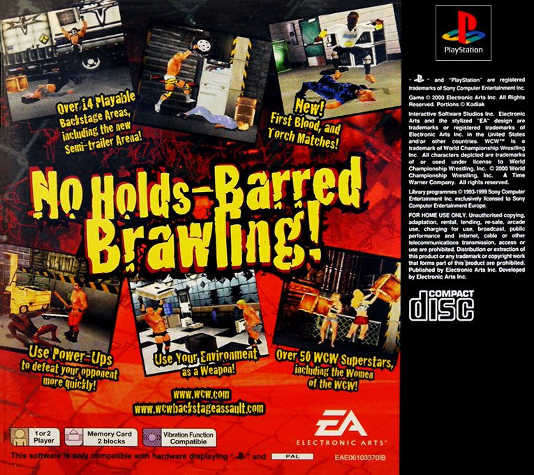 WCW Backstage Assault dos