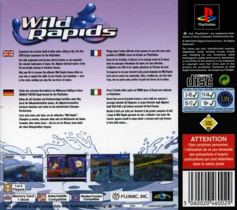 Wild Rapids dos