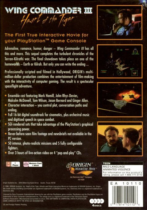 Wing Commander III : Heart of the Tiger dos