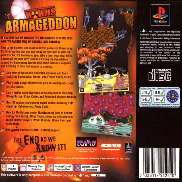 Worms Armageddon dos