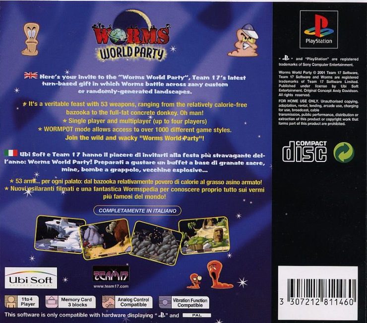 Worms World Party dos