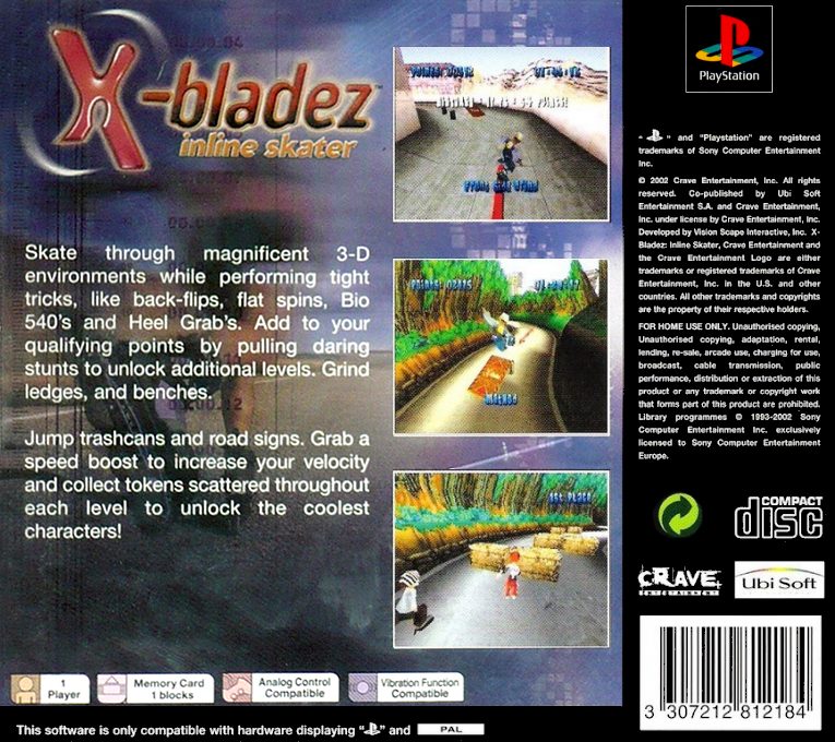 X-Bladez : Inline Skater dos
