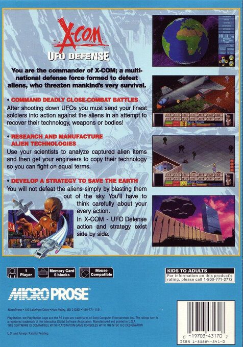 X-COM : UFO Defense dos