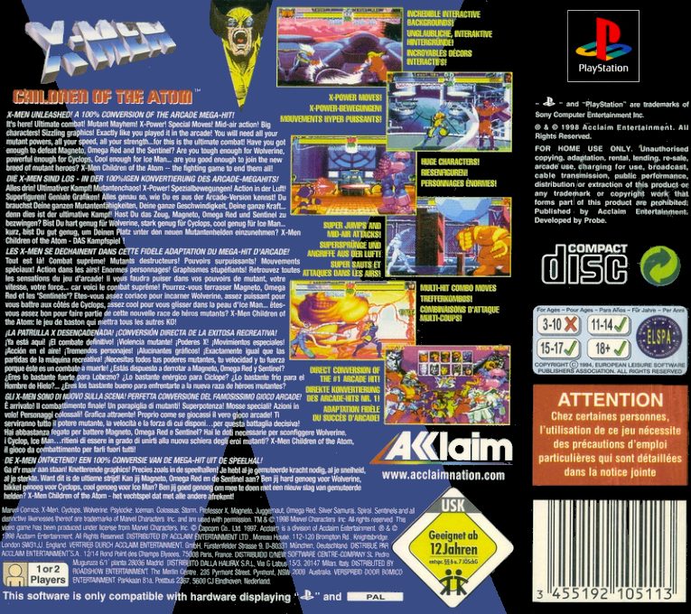 X-Men : Children of the Atom dos