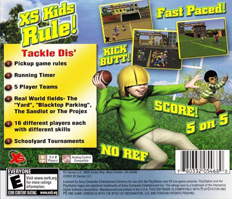 XS Junior League Football dos