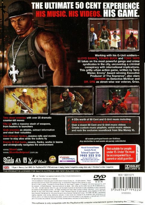 50 Cent : Bulletproof - Dos