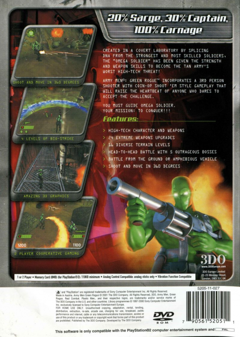 Army Men : Green Rogue - Dos