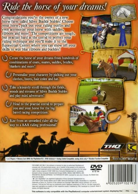 Au Galop : Aventures au Poney Club - Dos