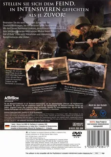 Call Of Duty 3 - En Marche Vers Paris - Dos