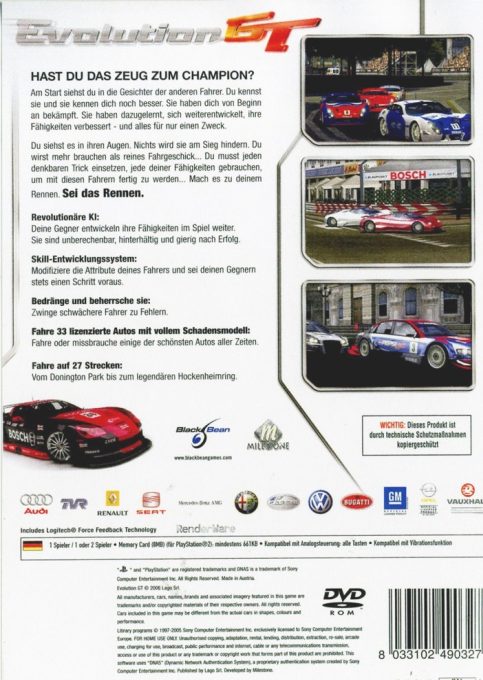 Corvette Evolution GT - Dos