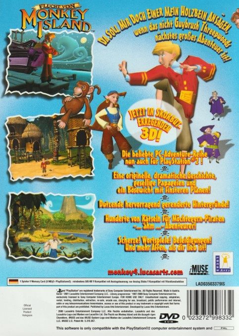 Escape from Monkey Island - Dos