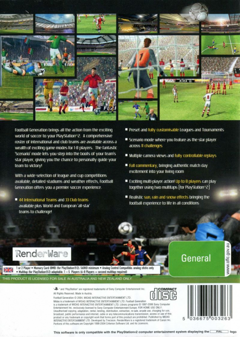 Football Generation - Dos