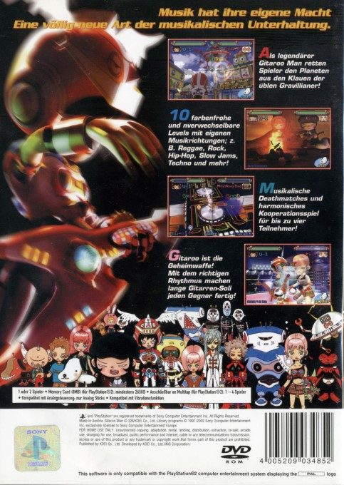 Gitaroo Man - Dos