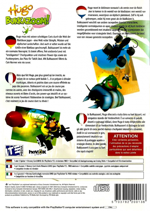 Hugo - Bukkazoom! - Dos
