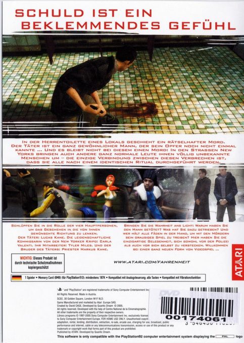 Indigo Prophecy dos
