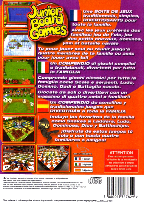 Junior Board Games - Dos