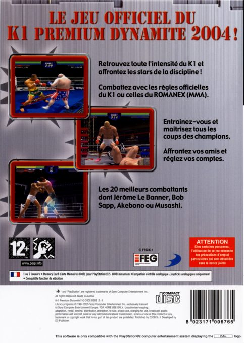 K-1 Premium Dynamite dos