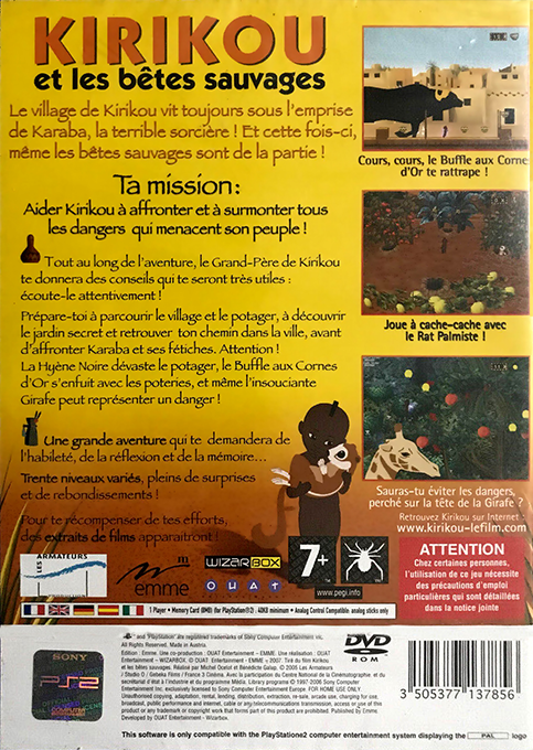Jaquette arrière