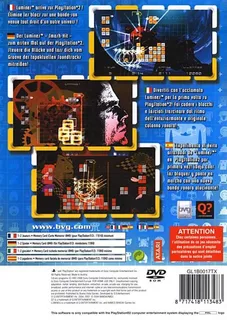 Lumines Plus - Dos