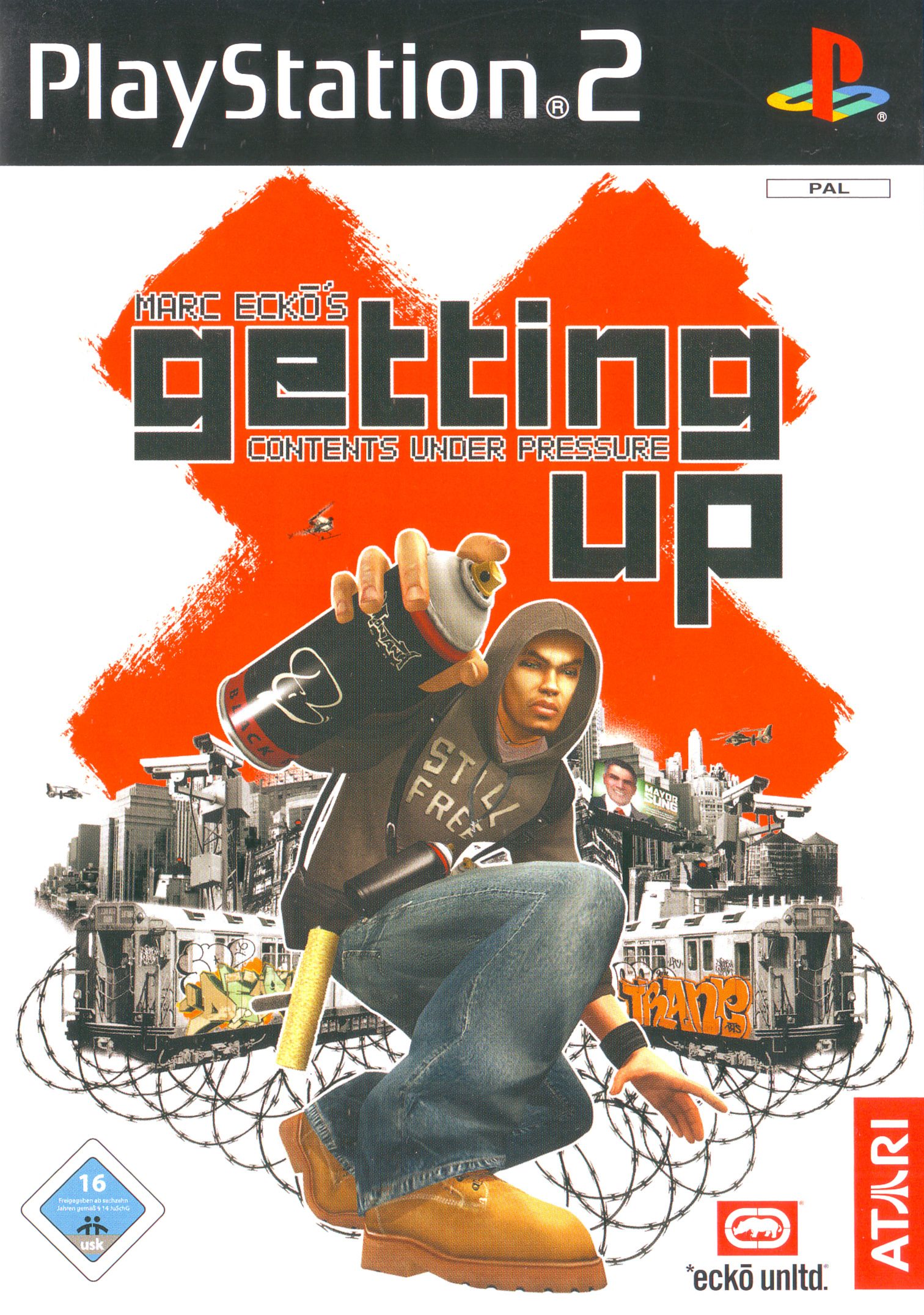 Marc Ecko's Getting Up : Contents Under Pressure