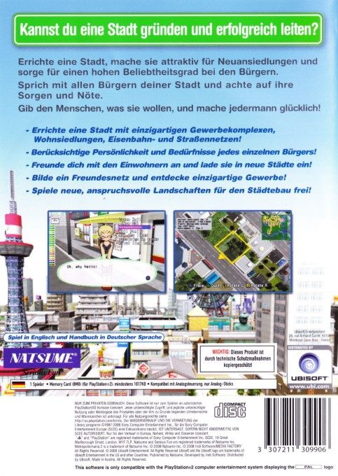 Metropolismania - Dos