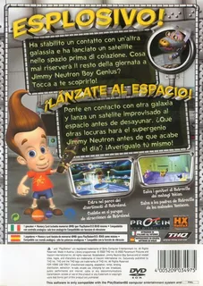 Nickelodeon Jimmy Neutron : Boy Genius, Jet Fusion - Dos