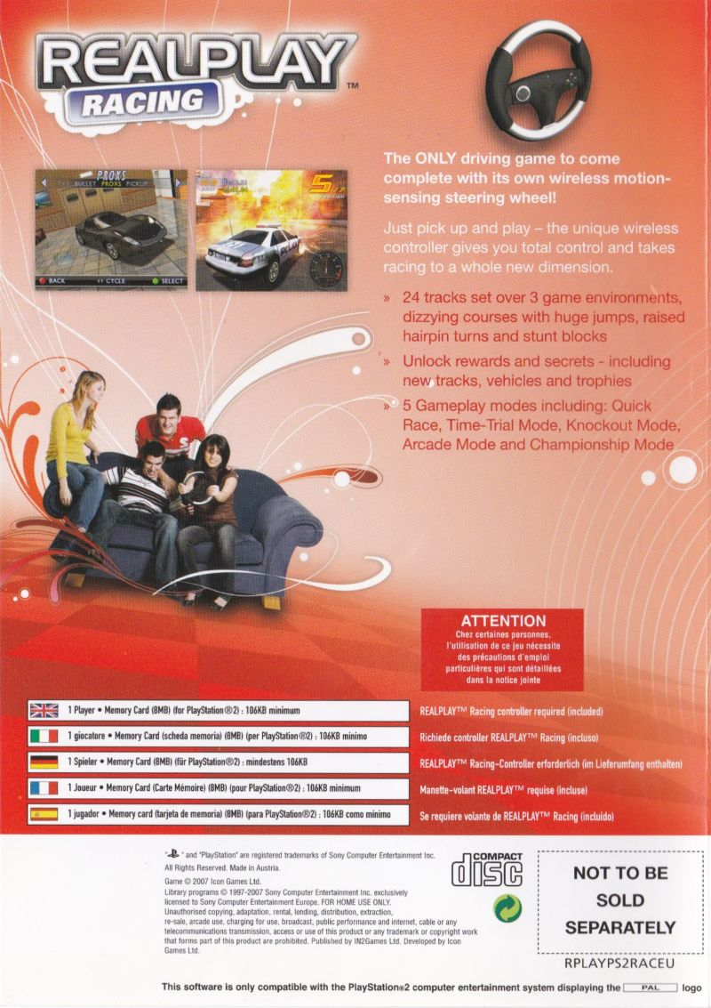 Realplay Racing - Dos