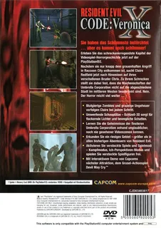 Resident Evil Code : Veronica X dos