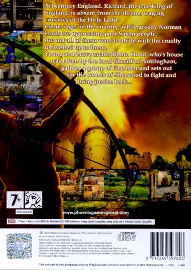 Robin Hood 2 : The Siege - Dos