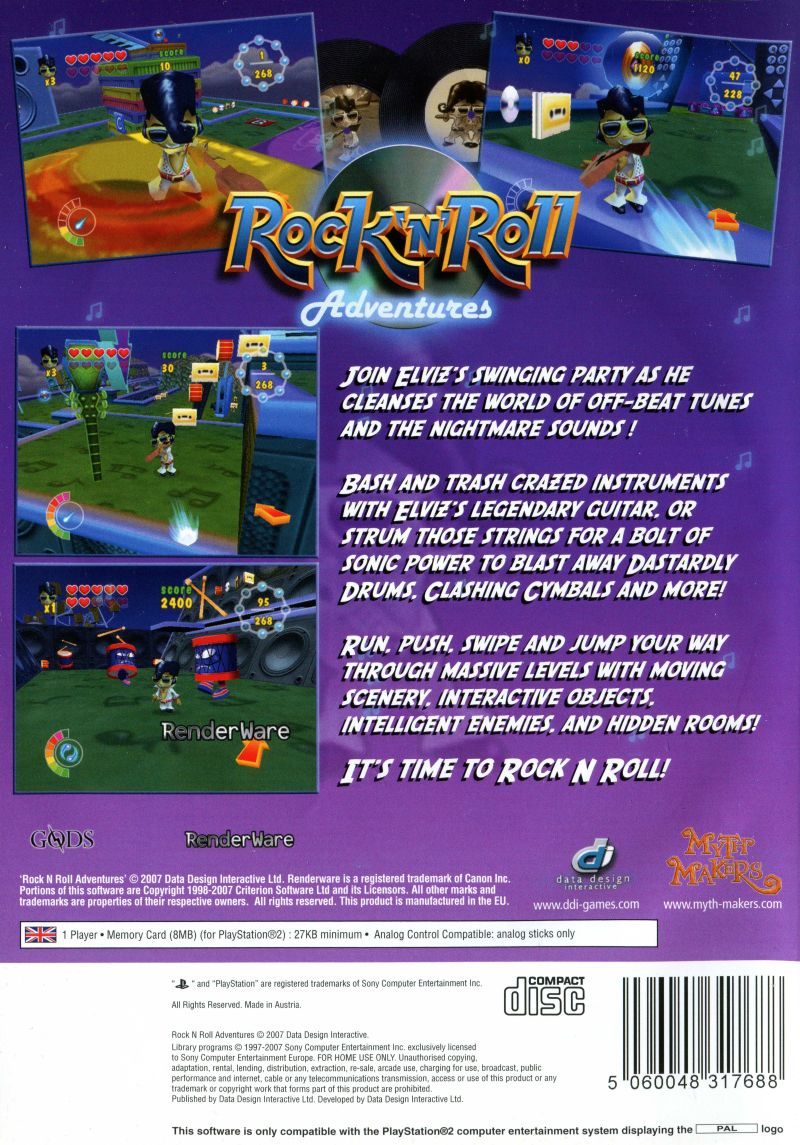 Rock'n'roll Adventures - Dos