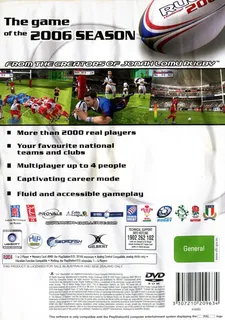 Rugby Challenge 2006 - Dos