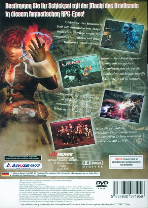 Shadow Hearts II dos
