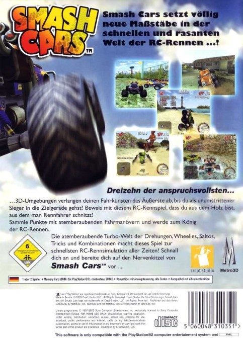 Smash Cars - Dos