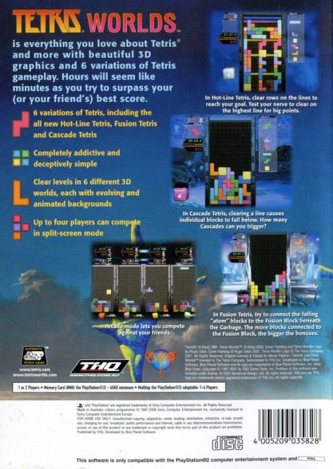 Tetris Worlds dos