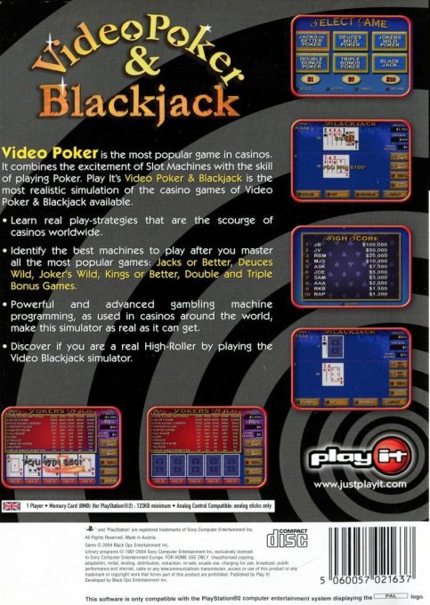 Jaquette arrière