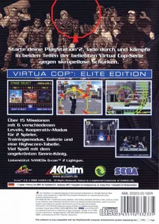 Virtua Cop : Elite Edition dos