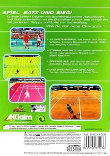 Virtua Tennis 2 - Sega Professional Tennis dos