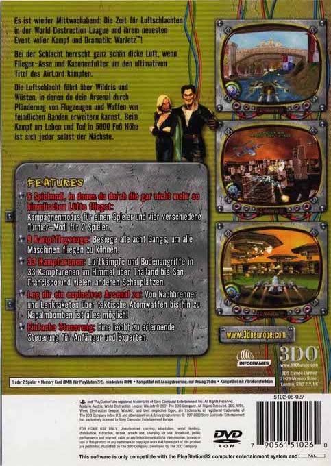 World Destruction League : WarJetz - Dos