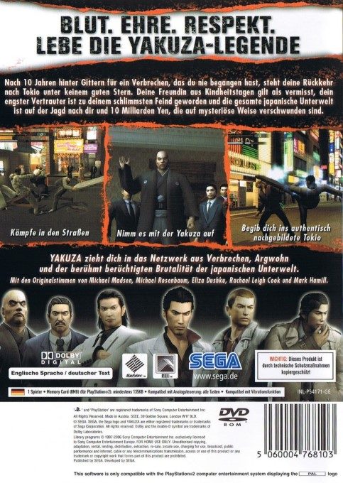 Yakuza - Dos