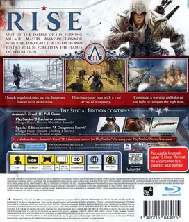 Assassin's Creed III - Dos