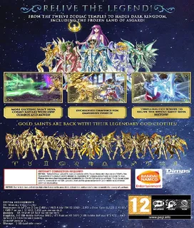 Saint Seiya : Soldiers' Soul dos