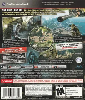 Sniper : Ghost Warrior - Dos