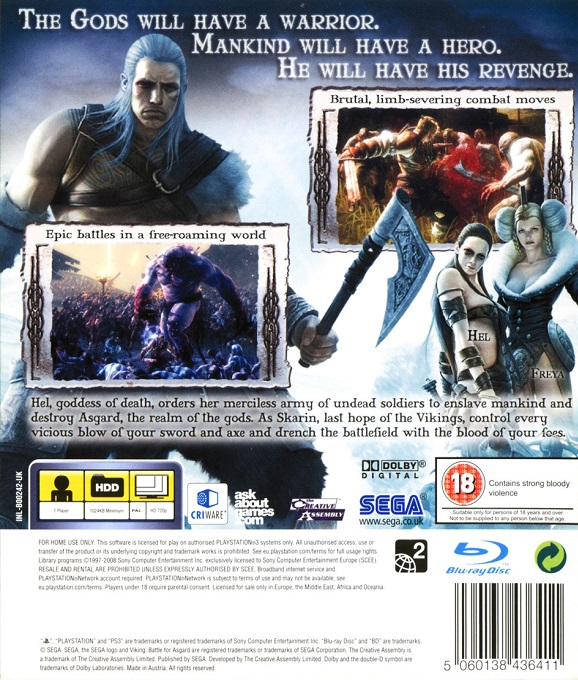 Viking : Battle for Asgard - Dos