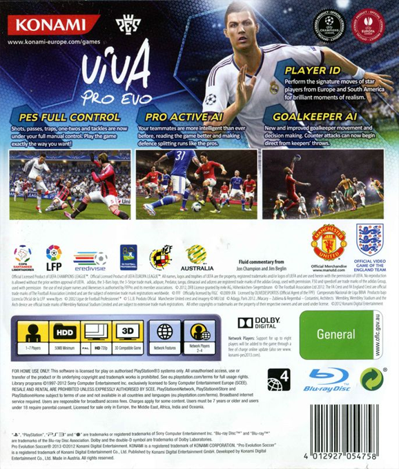 World Soccer Winning Eleven 2008 - Dos