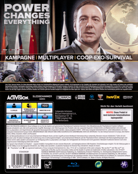 Call of Duty - Advanced Warfare - Dos