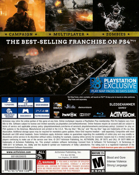 Call of Duty - WW2 - Dos