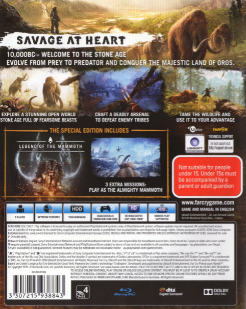 Far Cry - Primal - Dos