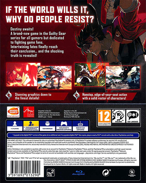 Guilty Gear: Strive dos