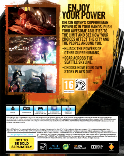 inFAMOUS Second Son dos