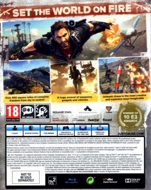 Just Cause 3 dos